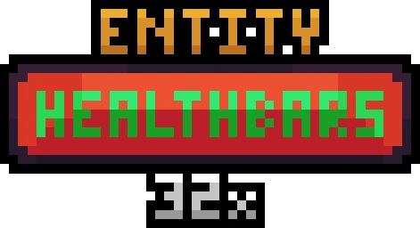 Entity Healthbars - 32x Logo