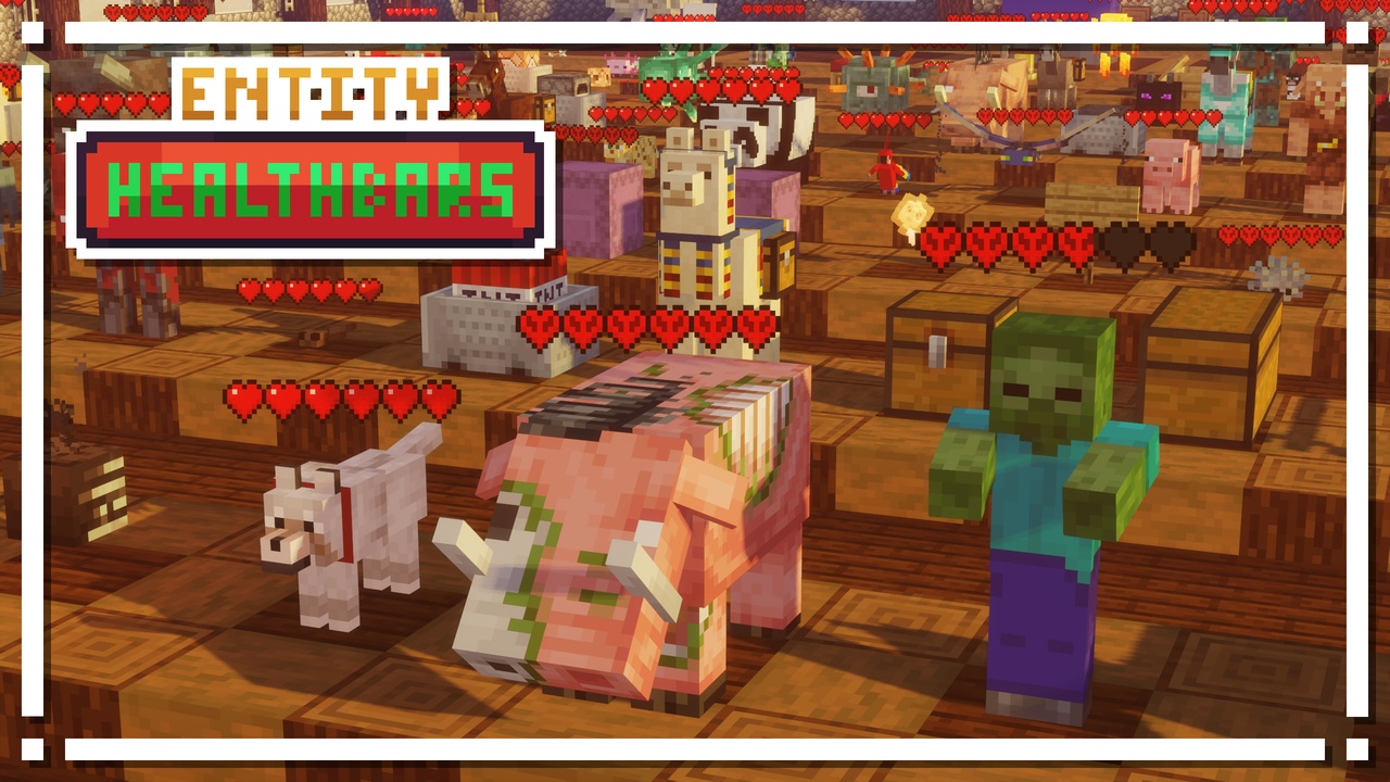 Entity Healthbars: Hearts - Ewan Howell