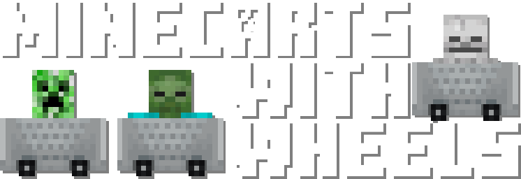 Minecarts with Wheels Logo